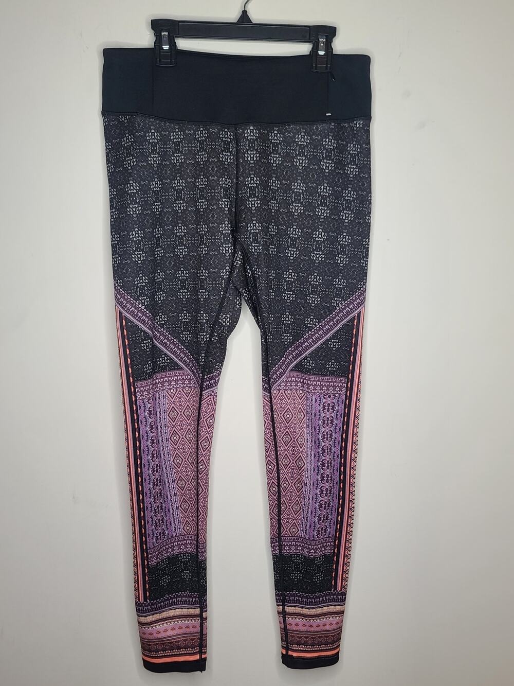 Calia black pink athletic leggings - medium